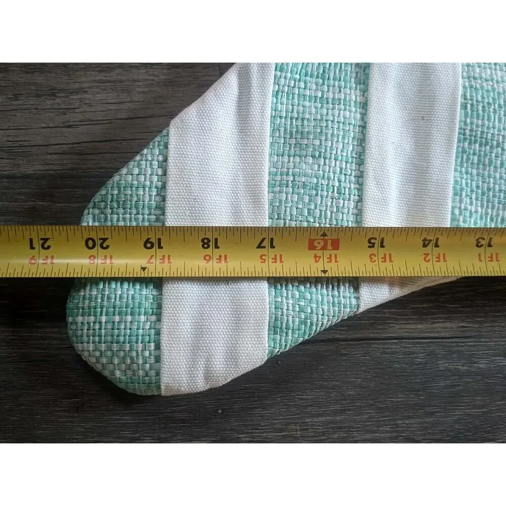 Trimsetter By Dillard's 21” Long Christmas Stockings Striped Holiday Decor